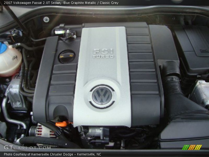 Blue Graphite Metallic / Classic Grey 2007 Volkswagen Passat 2.0T Sedan