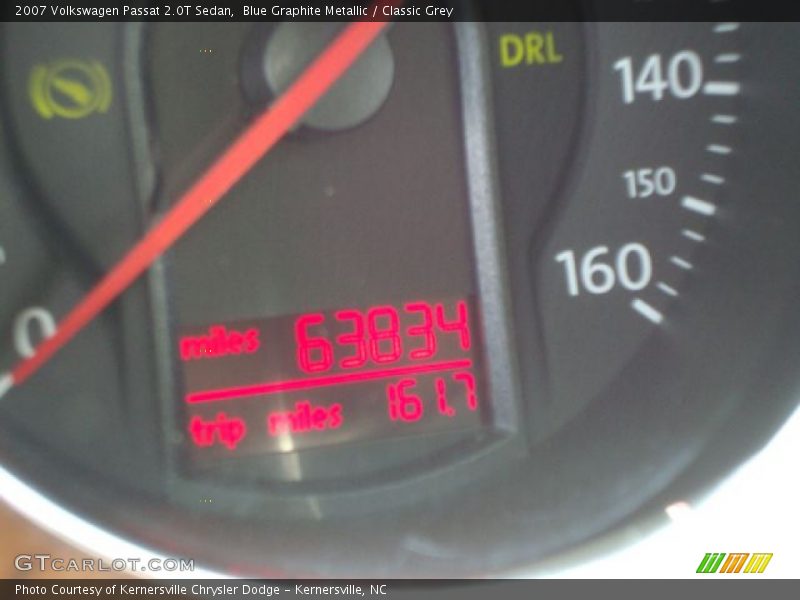 Blue Graphite Metallic / Classic Grey 2007 Volkswagen Passat 2.0T Sedan
