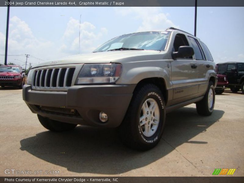 Graphite Metallic / Taupe 2004 Jeep Grand Cherokee Laredo 4x4