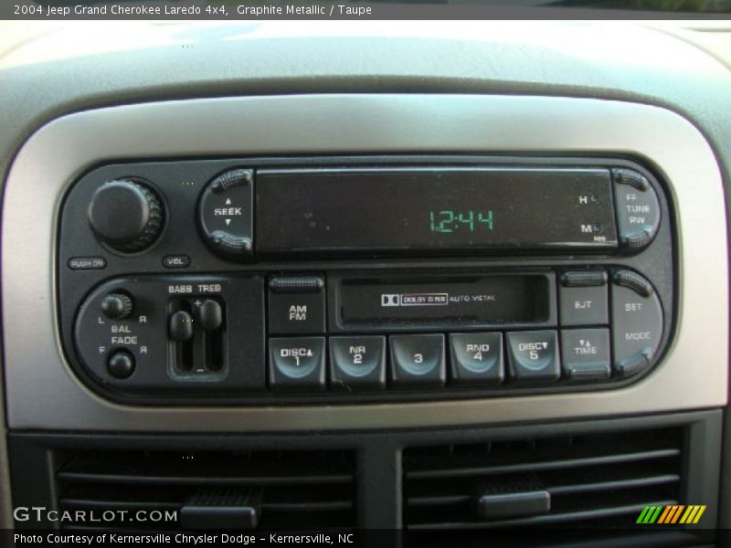 Graphite Metallic / Taupe 2004 Jeep Grand Cherokee Laredo 4x4