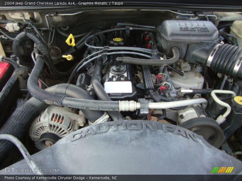 Graphite Metallic / Taupe 2004 Jeep Grand Cherokee Laredo 4x4