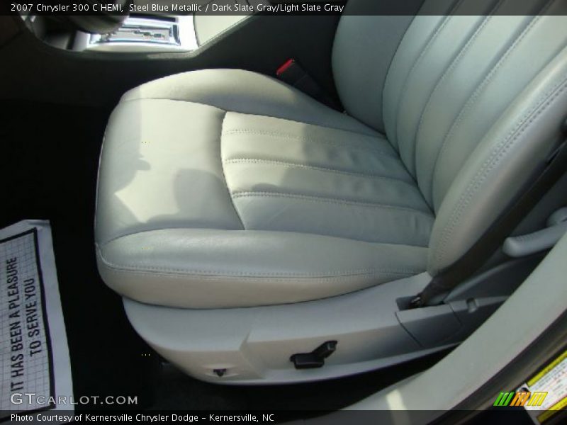 Steel Blue Metallic / Dark Slate Gray/Light Slate Gray 2007 Chrysler 300 C HEMI
