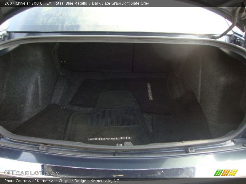 Steel Blue Metallic / Dark Slate Gray/Light Slate Gray 2007 Chrysler 300 C HEMI