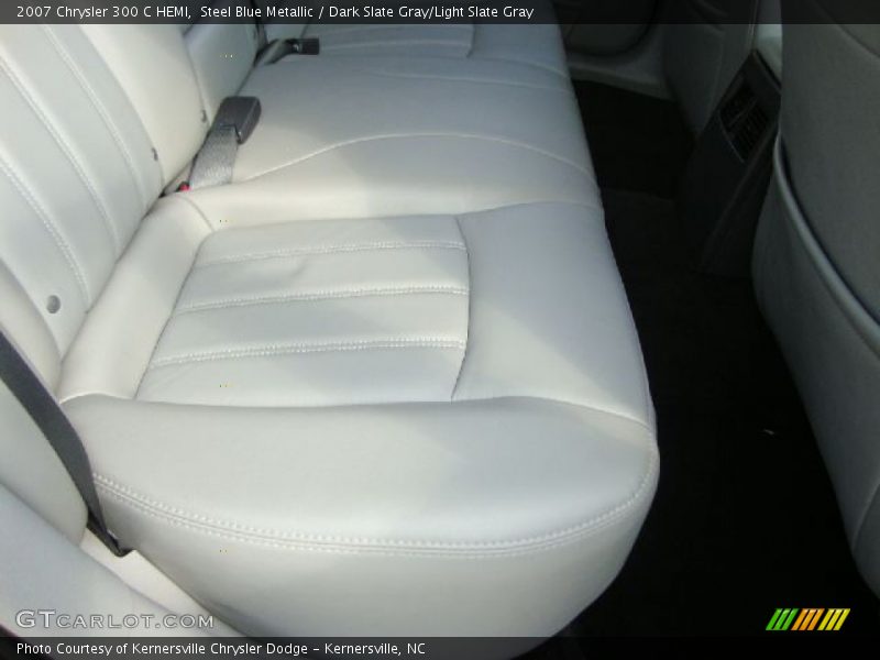 Steel Blue Metallic / Dark Slate Gray/Light Slate Gray 2007 Chrysler 300 C HEMI