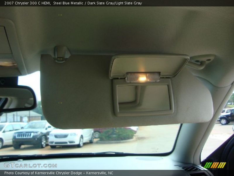 Steel Blue Metallic / Dark Slate Gray/Light Slate Gray 2007 Chrysler 300 C HEMI