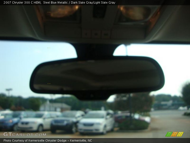 Steel Blue Metallic / Dark Slate Gray/Light Slate Gray 2007 Chrysler 300 C HEMI
