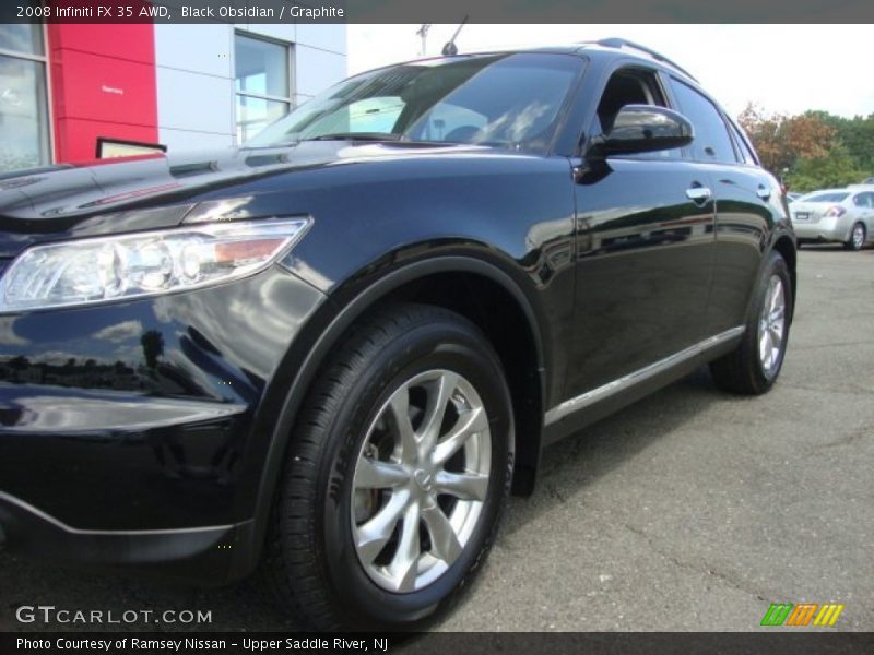 Black Obsidian / Graphite 2008 Infiniti FX 35 AWD