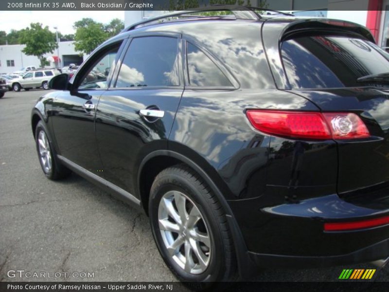 Black Obsidian / Graphite 2008 Infiniti FX 35 AWD