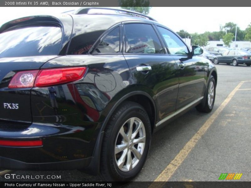 Black Obsidian / Graphite 2008 Infiniti FX 35 AWD