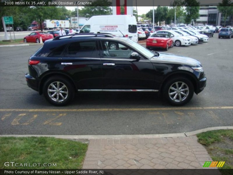 Black Obsidian / Graphite 2008 Infiniti FX 35 AWD