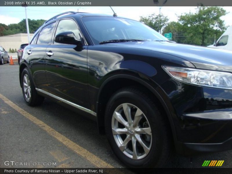 Black Obsidian / Graphite 2008 Infiniti FX 35 AWD