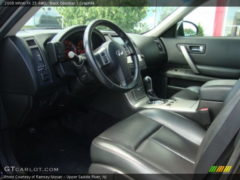 Black Obsidian / Graphite 2008 Infiniti FX 35 AWD