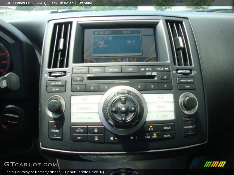 Black Obsidian / Graphite 2008 Infiniti FX 35 AWD
