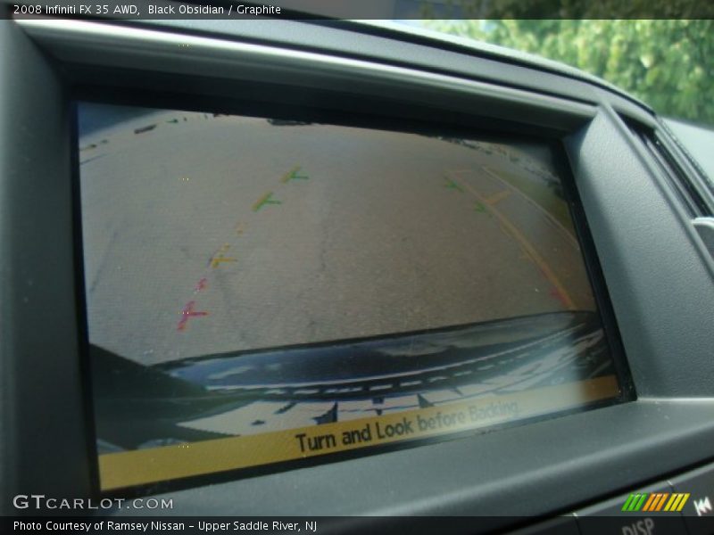 Black Obsidian / Graphite 2008 Infiniti FX 35 AWD
