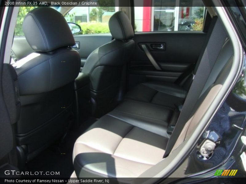 Black Obsidian / Graphite 2008 Infiniti FX 35 AWD