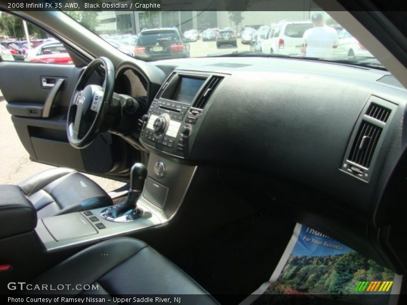 Black Obsidian / Graphite 2008 Infiniti FX 35 AWD