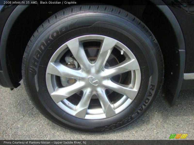 Black Obsidian / Graphite 2008 Infiniti FX 35 AWD