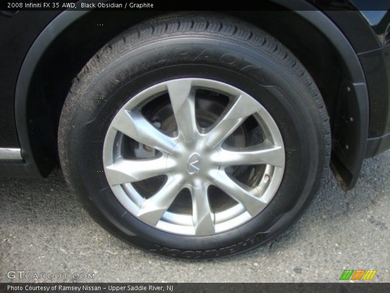 Black Obsidian / Graphite 2008 Infiniti FX 35 AWD