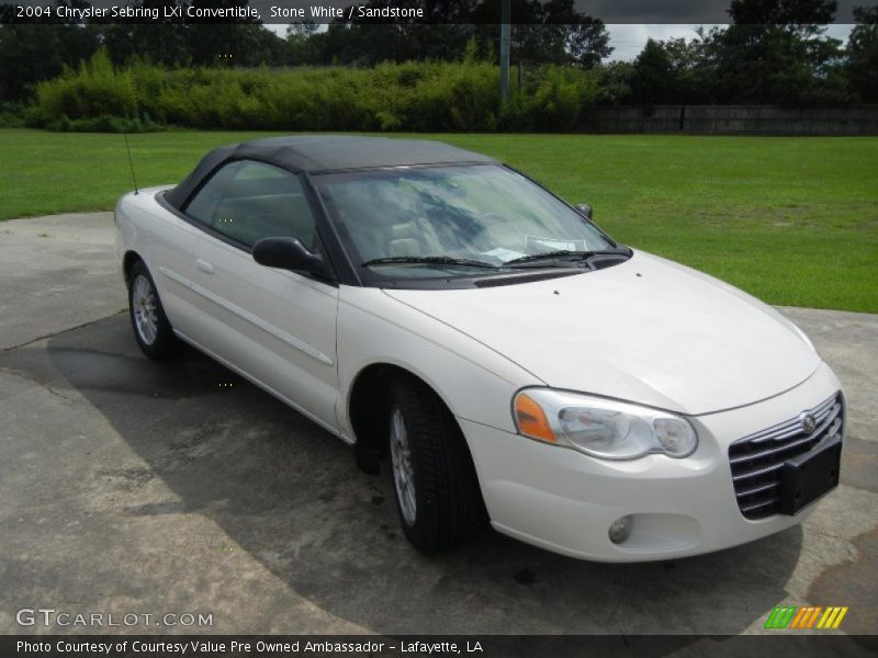 Stone White / Sandstone 2004 Chrysler Sebring LXi Convertible