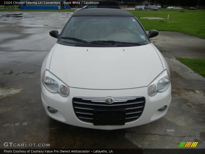 Stone White / Sandstone 2004 Chrysler Sebring LXi Convertible