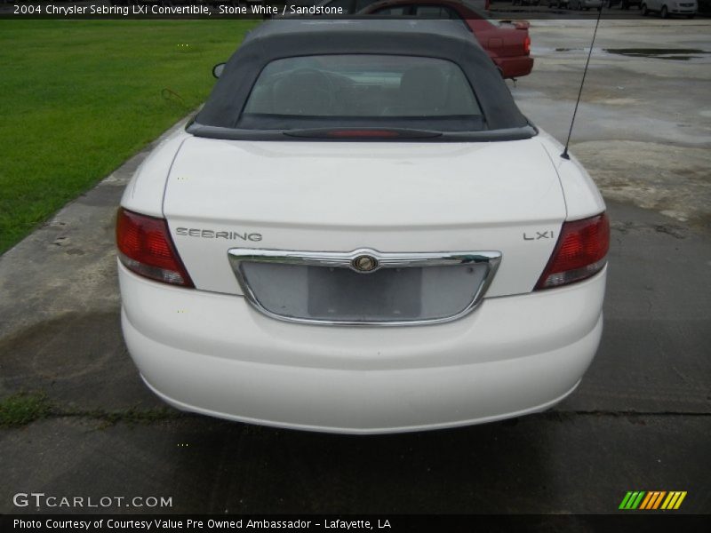 Stone White / Sandstone 2004 Chrysler Sebring LXi Convertible