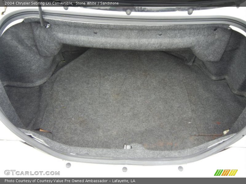 Stone White / Sandstone 2004 Chrysler Sebring LXi Convertible