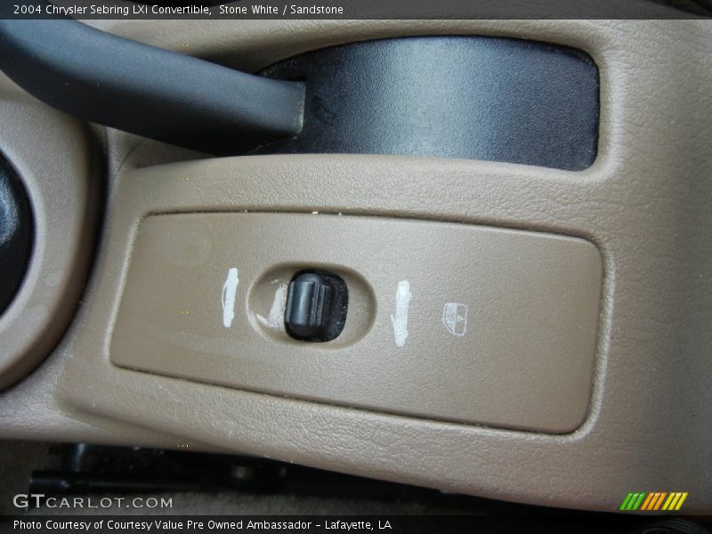 Stone White / Sandstone 2004 Chrysler Sebring LXi Convertible