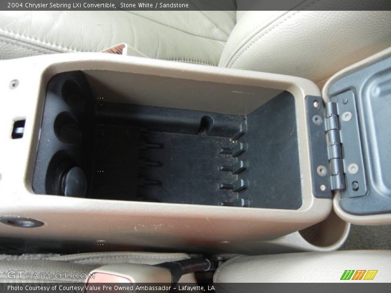 Stone White / Sandstone 2004 Chrysler Sebring LXi Convertible