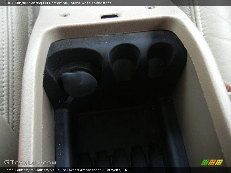Stone White / Sandstone 2004 Chrysler Sebring LXi Convertible