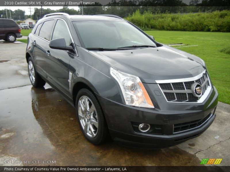 Gray Flannel / Ebony/Titanium 2010 Cadillac SRX V6