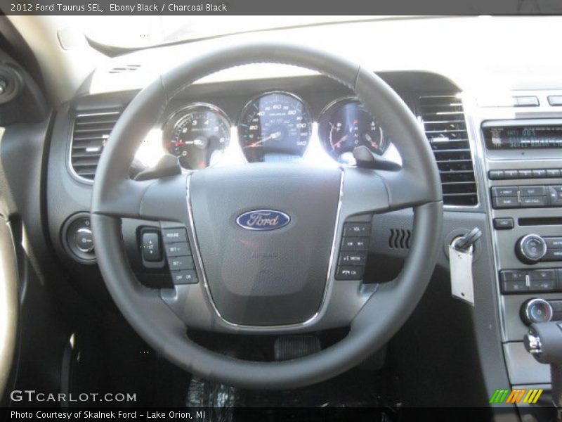 Ebony Black / Charcoal Black 2012 Ford Taurus SEL