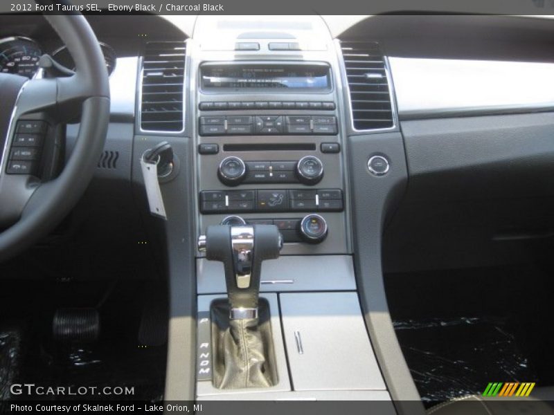 Ebony Black / Charcoal Black 2012 Ford Taurus SEL