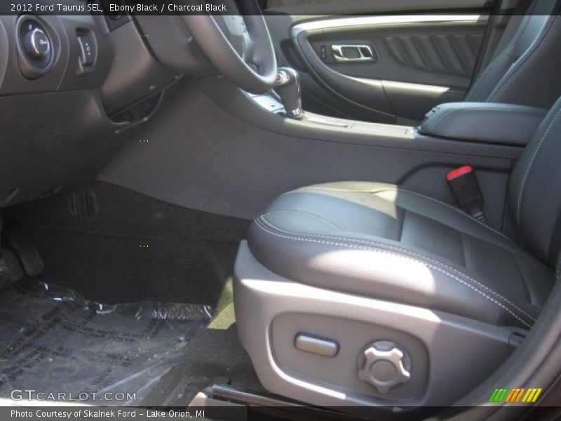 Ebony Black / Charcoal Black 2012 Ford Taurus SEL