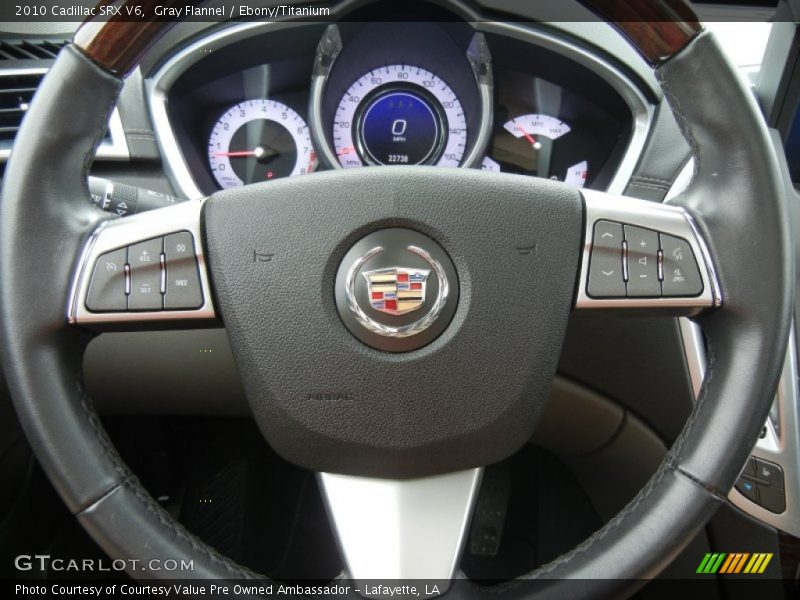 Gray Flannel / Ebony/Titanium 2010 Cadillac SRX V6