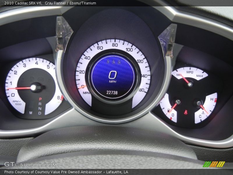 Gray Flannel / Ebony/Titanium 2010 Cadillac SRX V6