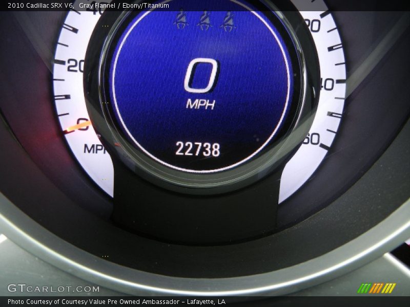 Gray Flannel / Ebony/Titanium 2010 Cadillac SRX V6
