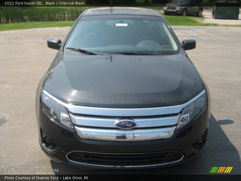 Black / Charcoal Black 2012 Ford Fusion SEL