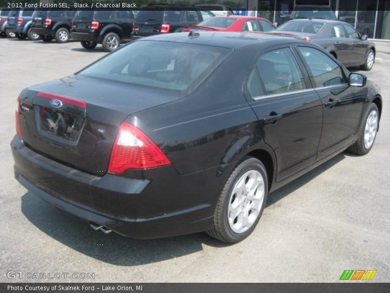 Black / Charcoal Black 2012 Ford Fusion SEL