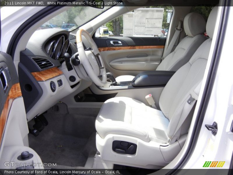  2011 MKT FWD Light Stone Interior