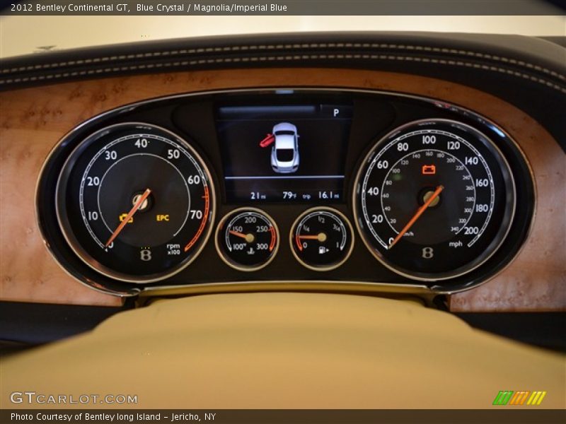  2012 Continental GT   Gauges