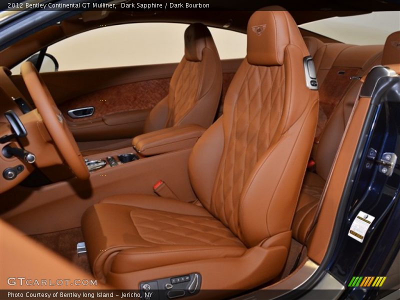  2012 Continental GT Mulliner Dark Bourbon Interior