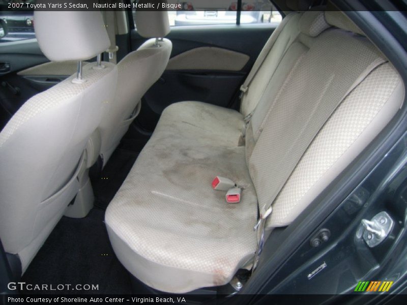 Nautical Blue Metallic / Bisque 2007 Toyota Yaris S Sedan