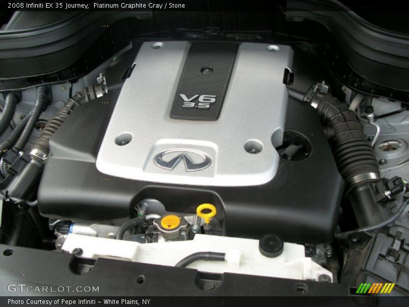 Platinum Graphite Gray / Stone 2008 Infiniti EX 35 Journey