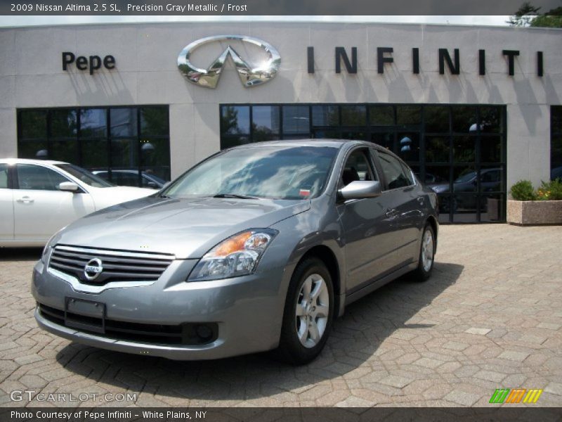 Precision Gray Metallic / Frost 2009 Nissan Altima 2.5 SL