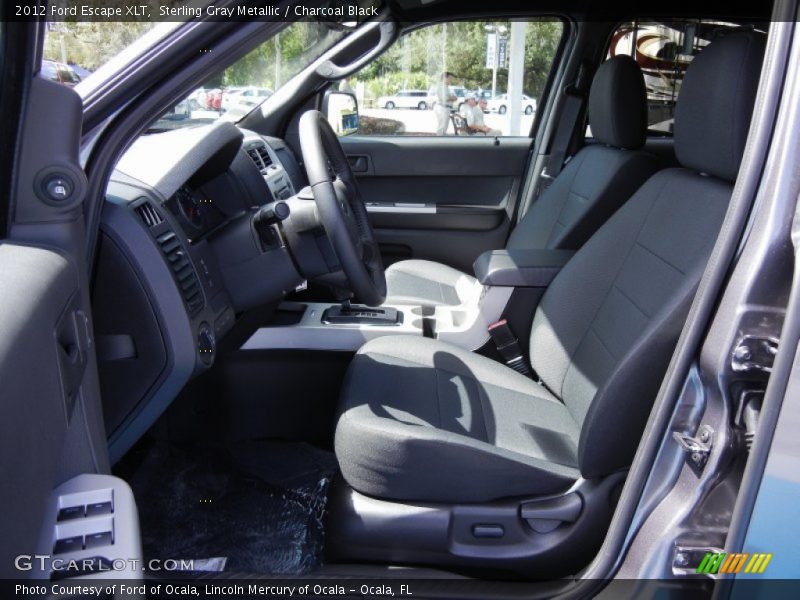 Sterling Gray Metallic / Charcoal Black 2012 Ford Escape XLT