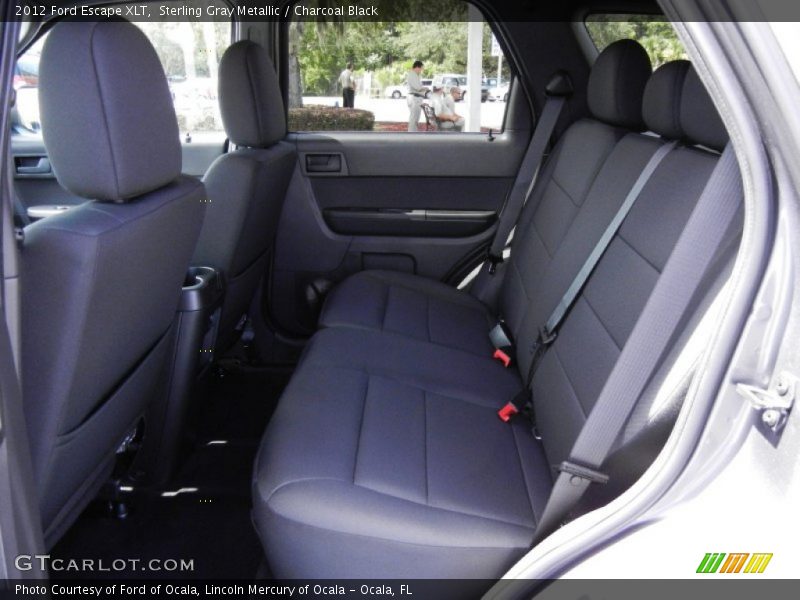 Sterling Gray Metallic / Charcoal Black 2012 Ford Escape XLT