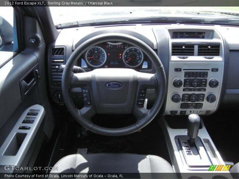 Dashboard of 2012 Escape XLT