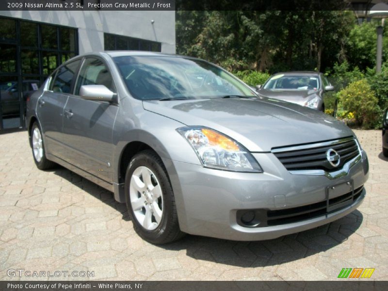 Precision Gray Metallic / Frost 2009 Nissan Altima 2.5 SL
