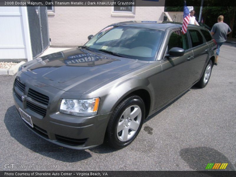 Dark Titanium Metallic / Dark Khaki/Light Graystone 2008 Dodge Magnum