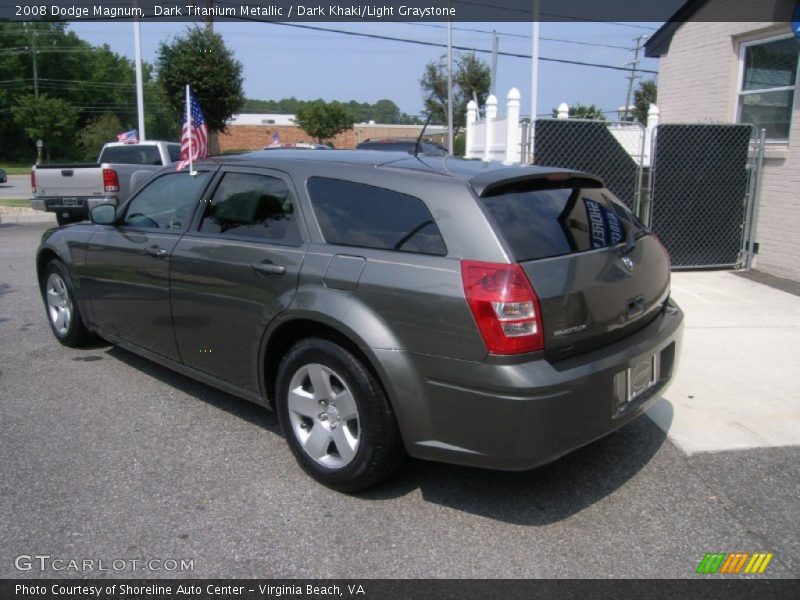 Dark Titanium Metallic / Dark Khaki/Light Graystone 2008 Dodge Magnum